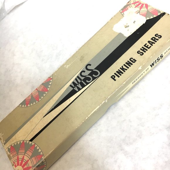 WISS Pinking Shears Scissors Model C in Original Box Vtg - Picture 12 of 14